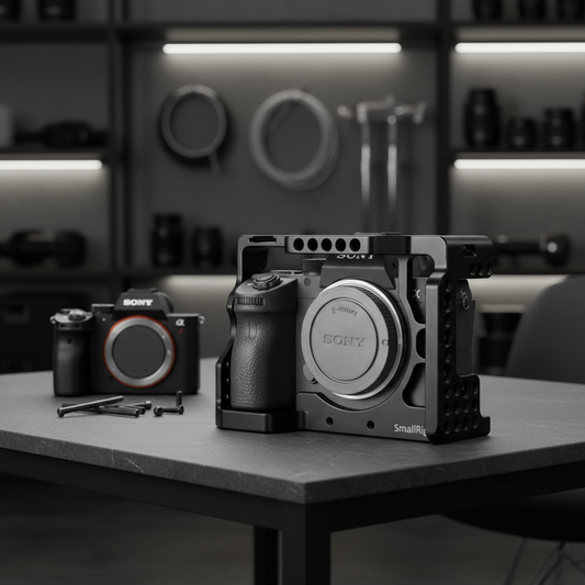 SmallRig 2087 Cage in professional photography setting