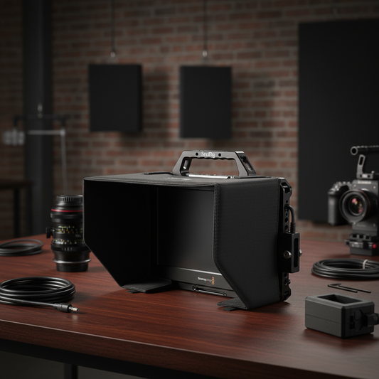 SmallRig Cage in professional filmmaking setting